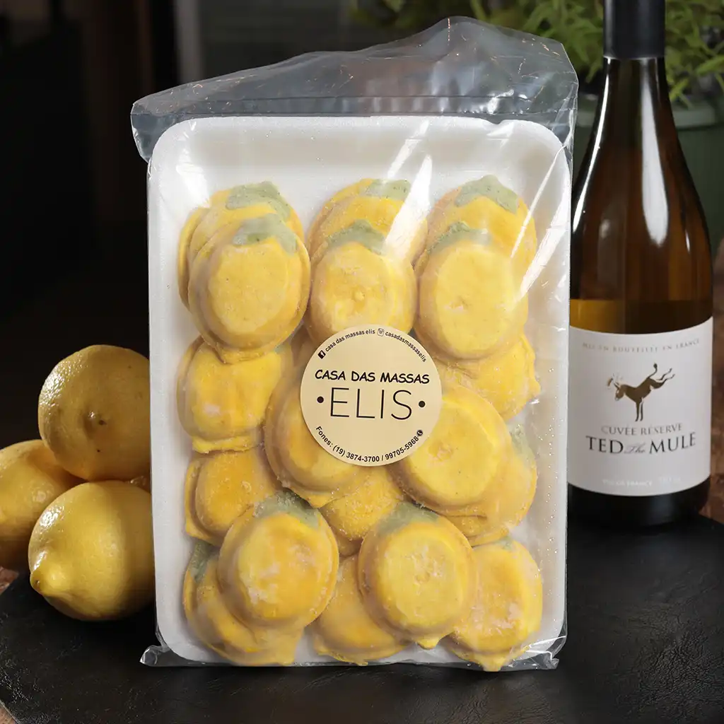 Limone de 4 Queijos e Limão Siciliano Casa das Massas Elis