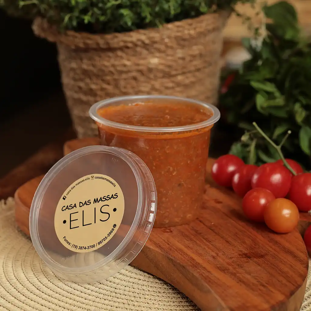 Molho de Tomate à Bolonhesa Casa das Massas Elis