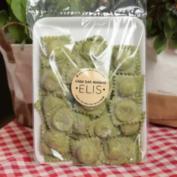 Ravióli de Búfala com Manjericão Casa das Massas Elis
