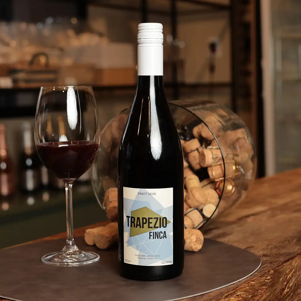 Vinho Trapezio Finca Pinot Noir Mendoza Argentina Casa das Massas Elis Vinho Trapezio Finca Pinot Noir Mendoza Argentina