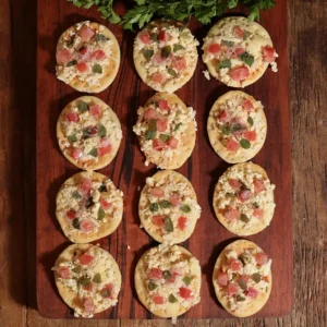 Mini Pizza de Marguerita Casa das Massas Elis