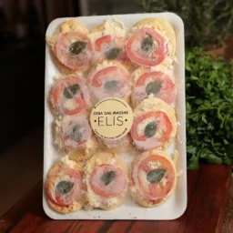 Mini Pizza Napolitana Casa das Massas Elis